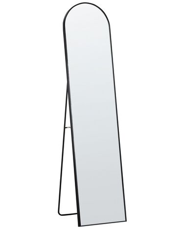 Miroir sur pied BAGNOLET 150 cm Métal Noir