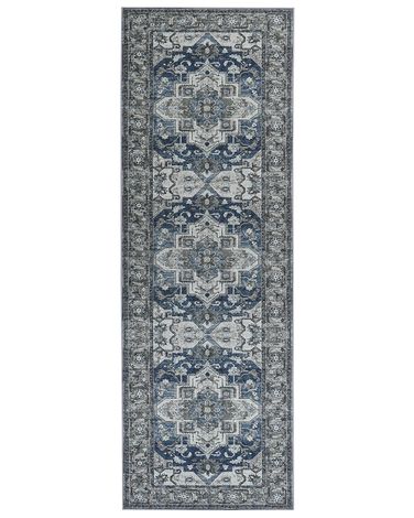 Vloerkleed KOTTAR Blauw 80 x 240 cm
