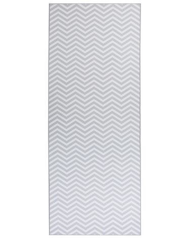 Rug SAIKHEDA White 80 x 200 cm