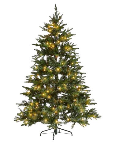 Sapin de Noël artificiel LED FIDDLE 180 cm Vert