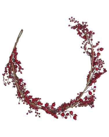 Guirlande de Noël TARIFA 150 cm Rouge