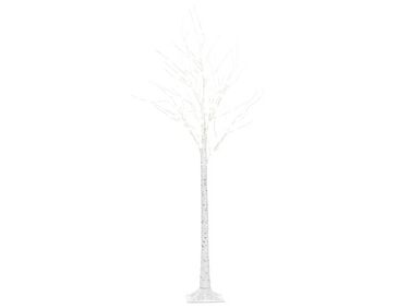 Buitendecoratie LED LAPPI Kerstboom 160 cm Wit