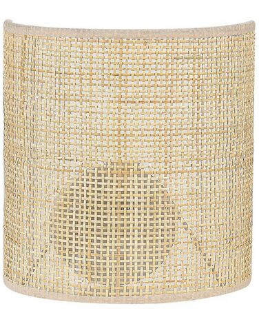 Wall Lamp CARIO Rattan Natural