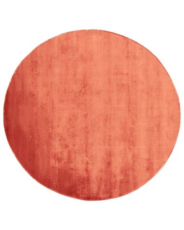Rug GESI II Orange ø 140 cm Viscose