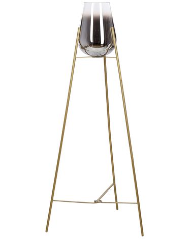 Lampadaire MENA Métal Doré