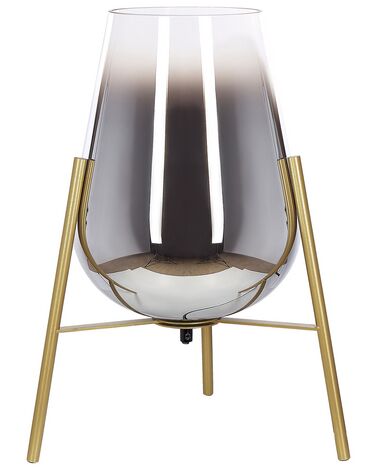 Lampe à poser MENA Métal Doré