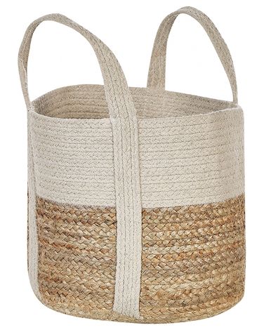 Basket SONIPAT Jute Natural