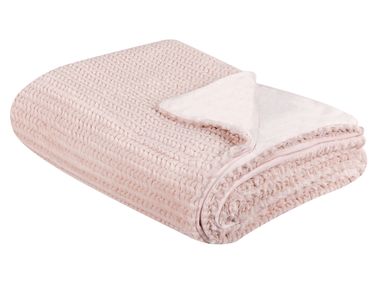 Couverture BJAS 150 x 200 cm Rose pastel