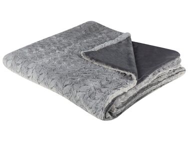Couverture SARASWATI 200 x 220 cm Gris clair