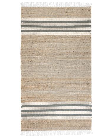 Rug MIRZA Grey 80 x 150 cm Jute