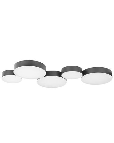 LED plafondlamp LUGA Metaal Zwart