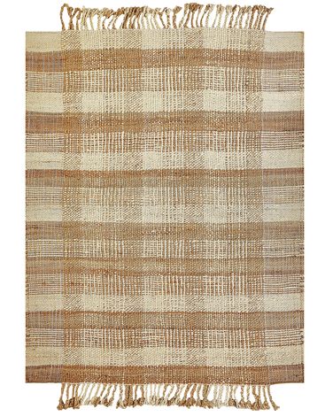 Rug BERISSA Beige 160 x 230 cm Jute