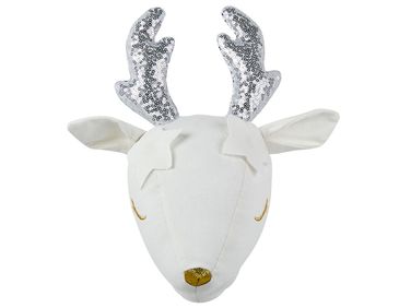 Kids Wall Decor Roe Deer SUZY Cotton 29 cm White