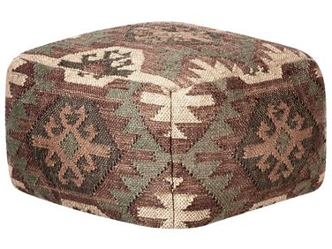 Pouf ARVEN Jute Multicolore