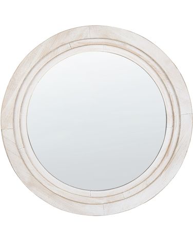 Miroir DELICIAS 60 cm 60 cm Blanc cassé