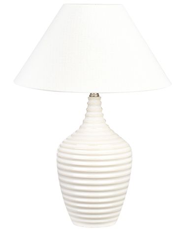 Lampe à poser CELESTE Céramique Beige