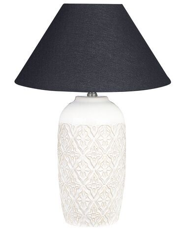 Lampe à poser TELIRE Céramique Beige