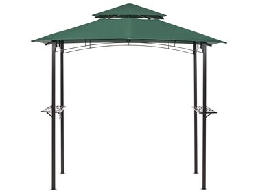 Gazebo NARO Metal 240 cm 148 cm Dark Green