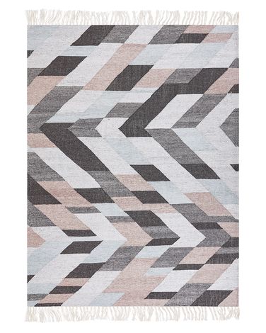 Rug NAKKAS Multicolour 140 x 200 cm Jute