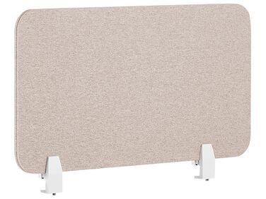 Cloison amovible de bureau WALLY 80 x 40 cm Beige