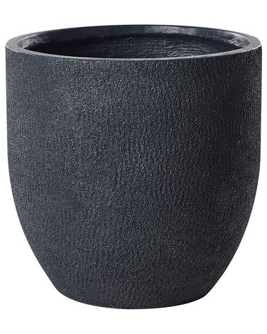 Plant Pot KANNIA 46 cm Graphite Grey