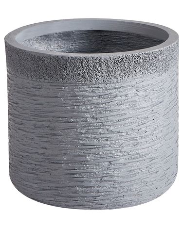 Plant Pot SAMOS 26 cm Grey
