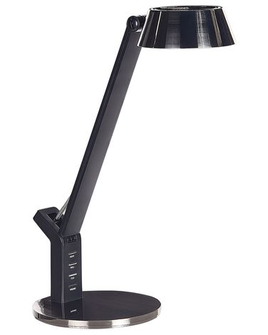 Lampe de bureau LED CHAMAELEON avec port USB Métal Laiton