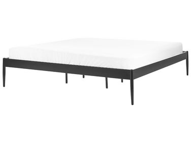 Bed Metal VAURS 180 x 200 cm (EU Super King) Black