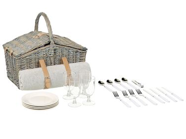 Picknickmand CANELE Wicker Bruin
