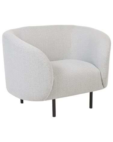 Fauteuil LOEN Stof Zwart/wit