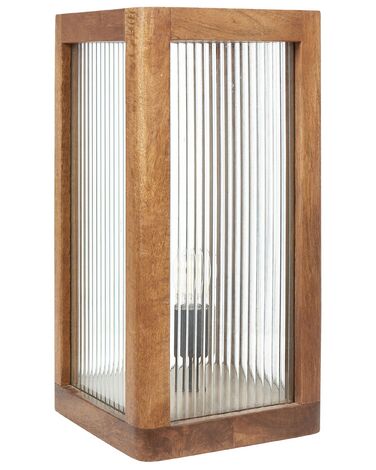 Table Lamp KOLIDAM Mango Wood Brown