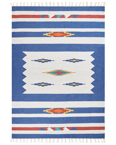 Rug VARSER Multicolour 200 x 300 cm Cotton Kilim