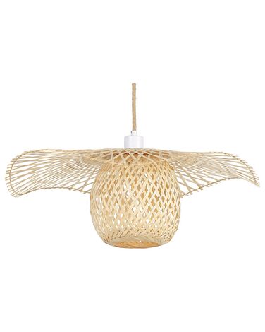 Hanglamp BONITO Bamboe Lichtbruin