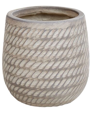 Plant Pot LIVADIA 19 cm Taupe