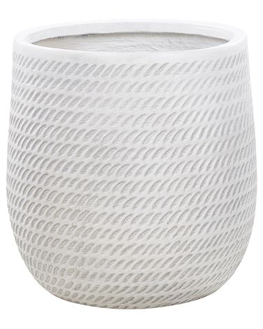 Plant Pot LIVADIA 39 cm Off-White