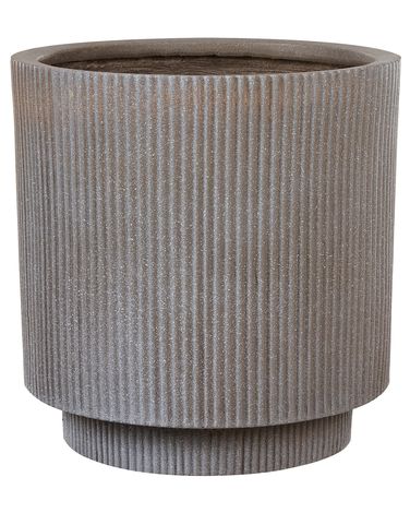 Plant Pot DARIA 37 cm Taupe