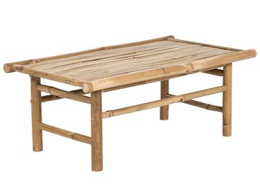 Tuin salontafel TODI 45 cm 80 cm Bamboe Bruin