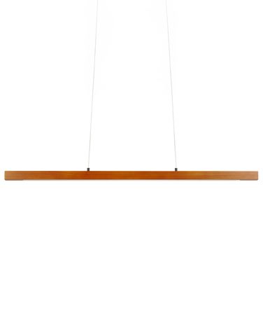 LED hanglamp STEWARTS met dimmer Eikenhout Donkerbruin