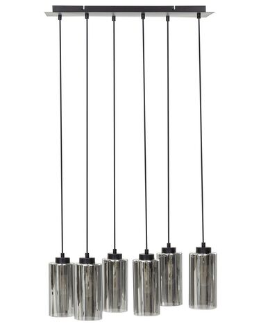 Hanglamp PURIRI Glas Grijs