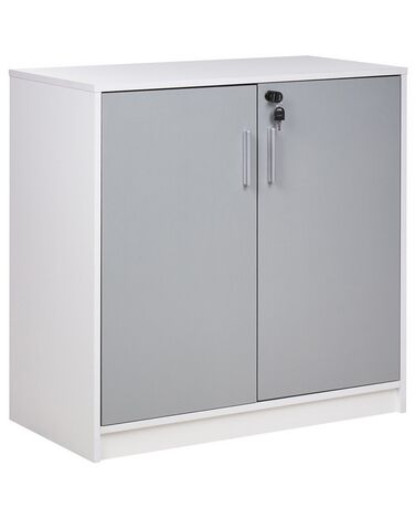 Meuble de rangement ZEHNA Gris clair