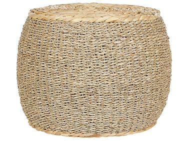 Pouffe HAIPHONG Seagrass Beige
