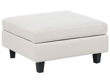 Ottoman UNSTAD Tissu Beige clair