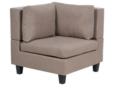 Hoekmodule UNSTAD Stof Bruin