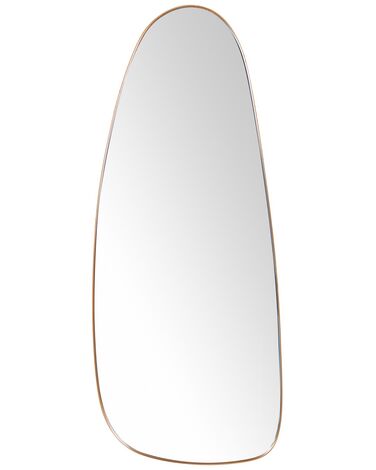 Wall Mirror CERGY 39 cm 95 cm Metal Gold