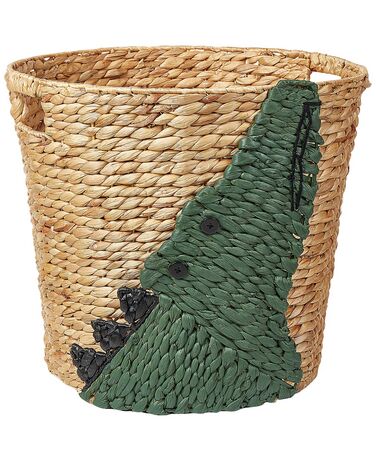 Kindermand Krokodil LOXTON Wicker Natuurlijk