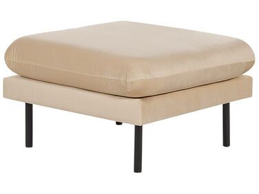 Ottoman VINTERBRO Velours Beige