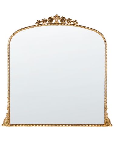 Wall Mirror LIVRY 71 cm 71 cm Metal Gold