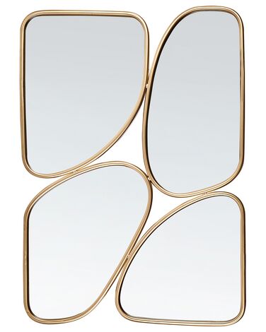 Wall Mirror DIANCEY 70 cm 100 cm Metal Gold