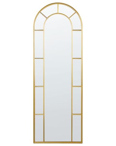 Miroir CROSSES 60 cm 170 cm Métal Doré