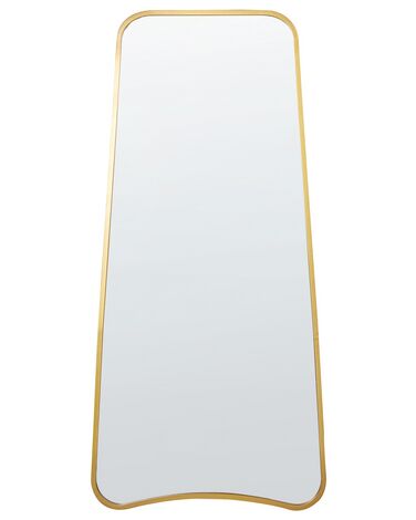 Miroir LEVET 58 cm 122 cm Métal Doré